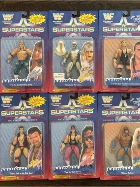 WWF Superstars Vintage Wrestling Action Figures Jakks
